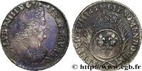 FRANKREICH Demi-écu aux palmes LOUIS XIV THE SUN KING Troyes 1695 (33,5mm, 13,44g, 6h) -