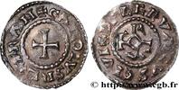 FRANKREICH Denier KARL DER KAHLE Beauvais c. 864-875 (20mm, 1,46g, 5h) -