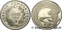 TÜRKEI 10.000 Lira Proof Jeux Olympiques 1988 TÜRKEI Istanbul 1988 (38,61mm, 23,40g, 6h) -