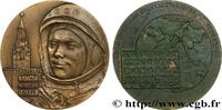 FRANKREICH Médaille, Vostok 1 CONQUÊTE DE L'ESPACE - EXPLORATION SPATIALE 1961 (64,5mm, 119,57g, 12h) -