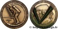 FRANKREICH Médaille, Apollo 11 CONQUÊTE DE L'ESPACE - EXPLORATION SPATIALE 1969 (72,5mm, 247,53g, 12h) -