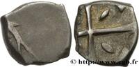 FRANKREICH Drachme “à la tête cubiste”, S. 1 GALLIEN - SÜDWESTGALLIEN - VOLCÆ TECTOSAGES (Region die Toulouse) Ier siècle av. J.-C (11,5mm, 2,82g, h) -