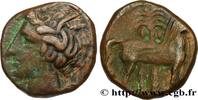 Classic 2 (400 BC to 350 BC) Unité de bronze ZEUGITANIEN - KARTHAGO Carthage, Zeugitane c. 400-350 AC. (13,5mm, 2,50g, 12h) -