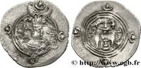 Post-hellenistic 2 (227 AD to 650 AD) Drachme SASANIEN - SASANIDISCHES KÖNIGREICH - KHUSRO II Furat-i-Mesham (PL) 615 (31mm, 4,08g, 3h) -