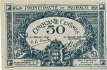 MONACO 50 Centimes MONACO 50 Centimes 1920 fST+ -