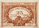 MONACO 25 Centimes MONACO 25 Centimes 1920 ST -