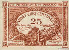 MONACO 25 Centimes MONACO 25 Centimes 1920 ST -