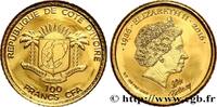 ELFENBEINKÜSTE 100 Francs CFA Proof 90e anniversaire de la reine ELFENBEINKÜSTE 2016 (11mm, 0,50g, 12h) -