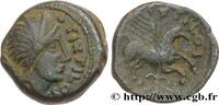 FRANKREICH Bronze PIXTILOS classe VI au griffon courant GALLIEN - CARNUTES (Region die Beauce) Chartres (28) Ier siècle avant J.-C. (17mm, 4,72g, 7h) -