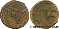 FRANKREICH Bronze “à l’aigle et au serpent” GALLIEN - CARNUTES (Region die Beauce) Chartres (28) c. avant 52 AC. (15mm, 3,6g, 9h) -