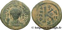 THE EMPIRE FROM ANASTASIUS TO MAURICE TIBERIUS (49 Demi-follis JUSTINIANUS I Cyzique 543-544 (28mm, 9,20g, 6h) -