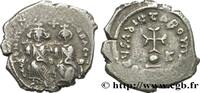 THE HERACLIUS DYNASTY (602-717) Hexagramme HERACLIUS und HERACLIUS CONSTANTINUS Constantinople 626-635 (22mm, 5,27g, 6h) -