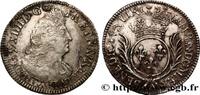 FRANKREICH Demi-écu aux palmes LOUIS XIV THE SUN KING Paris n.d. (34mm, 13,31g, 6h) -