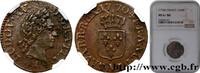 FRANKREICH Liard dit à la vieille tête LOUIS XV THE WELL-BELOVED Paris 1770 (20,5mm, 3,06g, 6h) -