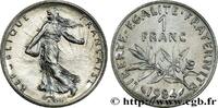 FRANKREICH 1 franc Semeuse, nickel FUNFTE FRANZOSISCHE REPUBLIK Pessac 1984 (24mm, 6g, 6h) -