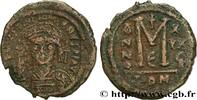 THE EMPIRE FROM ANASTASIUS TO MAURICE TIBERIUS (49 Follis JUSTINIANUS I Constantinople 562-563 (33mm, 14,70g, 6h) -