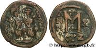 THE EMPIRE FROM ANASTASIUS TO MAURICE TIBERIUS (49 Follis JUSTINUS II und SOPHIE Cyzique 574-575 (31mm, 12,30g, 12h) -