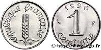 FRANKREICH 1 centime Épi FUNFTE FRANZOSISCHE REPUBLIK Pessac 1990 (15mm, 1,65g, 6h) -