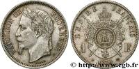 FRANKREICH 1 franc Napoléon III, tête laurée ZWEITES KAISERREICH Strasbourg 1870 (23mm, 4,90g, 6h) -