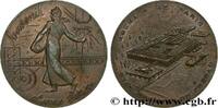 FRANKREICH Médaille de Visite au module de 50 francs, Pessac FUNFTE FRANZOSISCHE REPUBLIK Pessac n.d. (41mm, 31,29g, 12h) -