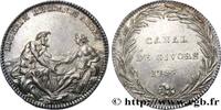 FRANKREICH CANAL DE GIVORS PONTS ET CHAUSSÉES 1784 (32mm, 13,95g, 6h) -