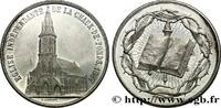 FRANKREICH Médaille, Église indépendante de la Chaux-de-Fonds ÉGLISES ET CATHÉDRALES 1877 (50,5mm, 45,43g, 12h) -