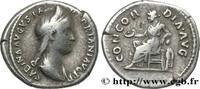 THE ANTONINES (96 AD to 192 AD) Denier SABINA Rome 129 (17mm, 2,90g, 6h) -