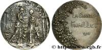 FRANKREICH Médaille, La grande famille BELGIQUE - ROYAUME DE BELGIQUE - ALBERT Ier 1918 (59,5mm, 83,99g, 12h) -