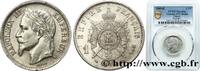 FRANKREICH 1 franc Napoléon III, tête laurée ZWEITES KAISERREICH Bordeaux 1866 (23mm, 5g, 6h) -