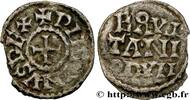 FRANKREICH Obole PÉPIN II D'AQUITAINE Aquitaine, Bourges s.m. (16mm, 0,63g, 1h) -