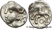 FRANKREICH Denier à la tête casquée GALLIEN - NORDGALLIEN - ÆDUI (BIBRACTE, Region die Mont-Beuvray) Autun (71) c. 80-50 AC. (15mm, 1,88g, 2h) -