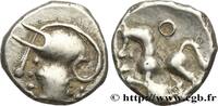 FRANKREICH Denier à la tête casquée GALLIEN - NORDGALLIEN - ÆDUI (BIBRACTE, Region die Mont-Beuvray) Autun (71) c. 80-50 AC. (13mm, 1,95g, 9h) -