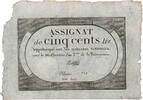 FRANKREICH 500 Livres 1794 VZ