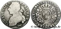 FRANKREICH Demi-écu aux branches d'olivier LOUIS XVI Perpignan 1787 (31,5mm, 14,04g, 6h) -
