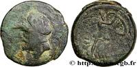 Hellenistic 1 (323 BC to 188 BC) Sextans BRUTTIUM - BRETTII Locres ou Crotone, Bruttium c. 208-203 AC. (26mm, 13,91g, 9h) -