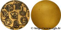 FRANKREICH Médaille, Centre technique de la Gendarmerie natio POLICE ET GENDARMERIE n.d. (64mm, 145,21g, 12h) -