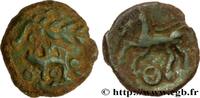 FRANKREICH Bronze au sanglier GALLIEN - AULERCI EBUROVICES (Region die Évreux) Évreux (27) c. 60-50 AC. (15,5mm, 2,00g, 8h) -