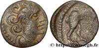 FRANKREICH Denier EDVIS à l’ours GALLIEN - NORDGALLIEN - ÆDUI (BIBRACTE, Region die Mont-Beuvray) Autun (71) c. avant 52 AC. (13mm, 1,84g, 7h) -