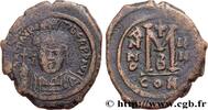 THE EMPIRE FROM ANASTASIUS TO MAURICE TIBERIUS (49 Follis MAURICIUS TIBERIUS Constantinople 590-591 (31mm, 12,53g, 12h) -