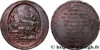 FRANKREICH Monneron de 5 sols au serment (An IV), 3e type REVOLUTION COINAGE Birmingham, Soho 1792 (39,5mm, 26,74g, 6h) -