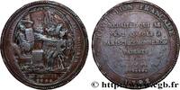 FRANKREICH Monneron de 5 sols au serment (An IV), 3e type REVOLUTION COINAGE Birmingham, Soho 1792 (37,5mm, 23,83g, 6h) -