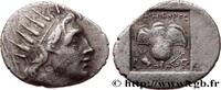 Hellenistic 2 (188 BC to 30 BC) Drachme plinthophore KARIEN - KARISCHE INSELN - RHODOS Rhodes, Carie c. 88-84 AC. (13,5mm, 1,71g, 12h) -