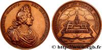 FRANKREICH Médaille, L'Hôtel des Invalides, refrappe LOUIS XIV LE GRAND OU LE ROI SOLEIL Monnaie de Paris (1676) (68mm, 148,26g, 12h) -