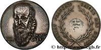 FRANKREICH Médaille, Jacques Cujas, Notariat français, caisse NOTAIRES DU XIXe SIECLE 1975 (59,5mm, 139,39g, 12h) -