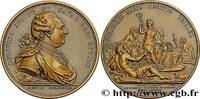 FRANKREICH Médaille, Canal du Centre, refrappe LOUIS XVI Monnaie de Paris (1783) (74mm, 173,2g, 12h) -