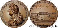 FRANKREICH Médaille, Château de Versailles, refrappe LOUIS XIV LE GRAND OU LE ROI SOLEIL Monnaie de Paris 1987/(1867) (72mm, 196,8g, 12h) -
