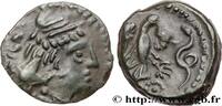FRANKREICH Bronze “à l’aigle et au serpent” GALLIEN - CARNUTES (Region die Beauce) Chartres (28) c. avant 52 AC. (16,5mm, 3,65g, 9h) -