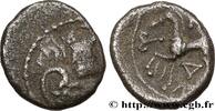 FRANKREICH Denier KALETEDOY, au delta renversé GALLIEN - BELGICA - LINGONES (Region die Langres) c. 80-50 AC. (13mm, 1,81g, 8h) -