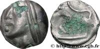 FRANKREICH Potin à la grosse tête, au bandeau lisse GALLIEN - BELGICA - SEQUANI (Region die Besançon) Ier siècle avant J.-C. (18mm, 4,92g, 3h) -