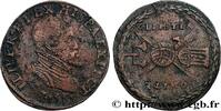FRANKREICH LES PAYS-BAS IMPLORENT LA CLEMENCE DE PHILIPPE II DIX-SEPT PROVINCES DES PAYS-BAS s.l. 1567 (29,5mm, 4,60g, 3h) -
